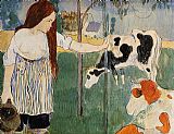 The Milkmaid by Paul Gauguin
